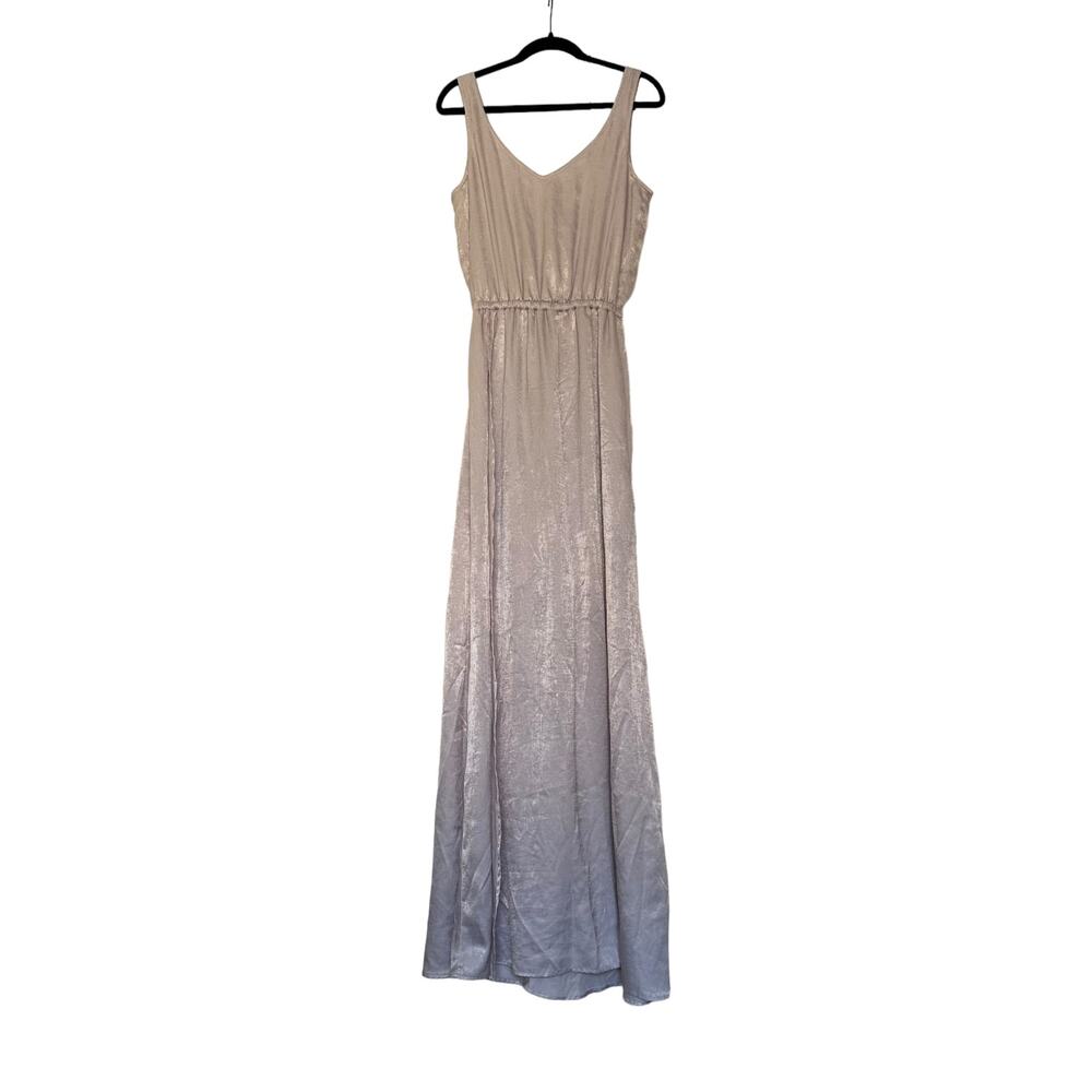 show me your mumu kendall maxi dress show me the ring crisp sheen medium